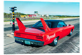 Acrylglasbild 1970 Plymouth Road Runner Superbird Hardtop Coupé II - American Cars 1920 - 2020