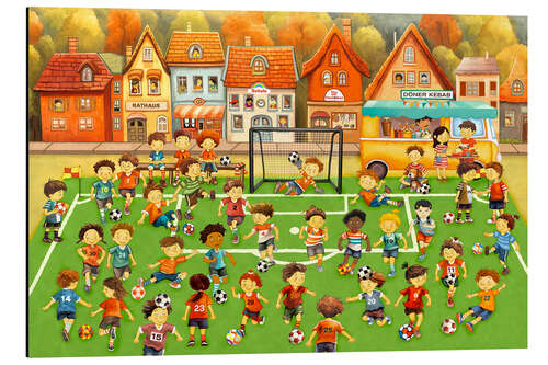 Obraz na aluminium We love football