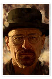 Wandbild Walter White - Dmitry Belov