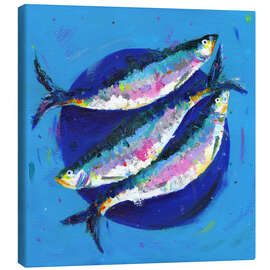 Lienzo Sardines