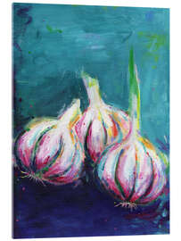 Cuadro de metacrilato Garlic - Dawn Underwood