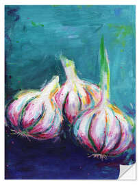 Wall sticker Garlic - Dawn Underwood