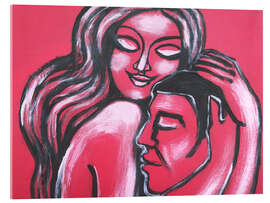 Acrylglasbild Happy Lovers - Carmen Tyrrell