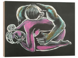 Cuadro de madera I Love You More Than Anything - Carmen Tyrrell