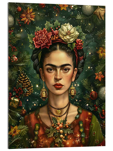 Gallery print Christmas Frida Kahlo