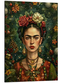Magnettafel Christmas Frida Kahlo - Olga Telnova