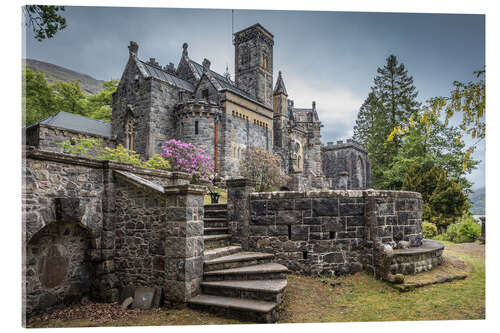 Acrylglasbild St Conan’s Church am Loch Awe, Schottland