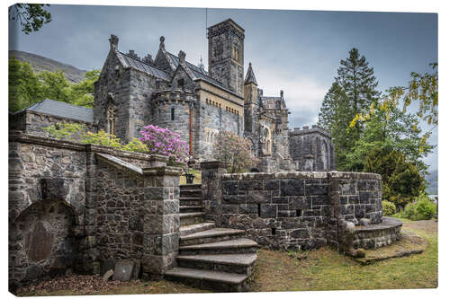 Obraz na płótnie St Conan's Church on Loch Awe, Scotland