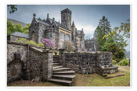 Wall print St Conan's Church on Loch Awe, Scotland - Christian Müringer