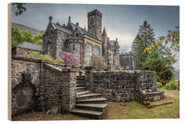 Cuadro de madera St Conan's Church on Loch Awe, Scotland - Christian Müringer
