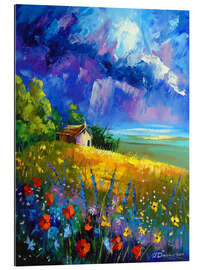 Gallery Print Zwischen Blumen und Wolken