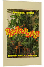 Tableau en aluminium Plants over People - Jonas Loose