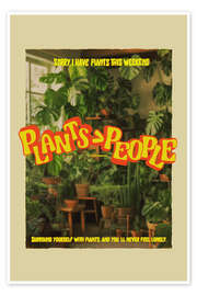 Wall print Plants over People - Jonas Loose