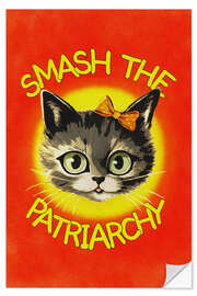 Wandsticker Smash The Patriarchy
