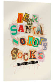 Obraz na szkle akrylowym No More Socks! - Jonas Loose