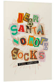 Obraz na PCV No More Socks! - Jonas Loose