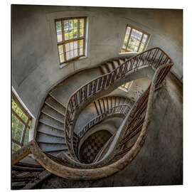 Alubild Alte Wendeltreppe - Meinolf Lipka