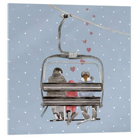 Acrylglasbild Winter Mountain Getaway III - Lisa Audit