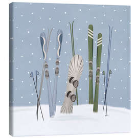 Canvas print Winter Mountain Getaway I - Lisa Audit