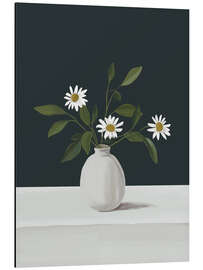 Obraz na aluminium Minimalist Daisy Flowers II