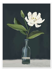 Wall print A flower in a vase - ThingDesign