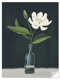 Wandsticker Eine Blume in einer Vase