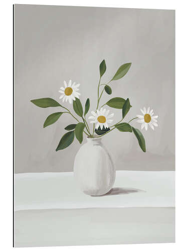 Galleriprint Minimalist Daisy Flowers I