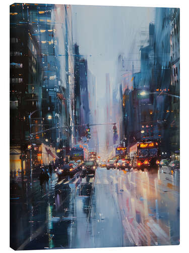 Canvas-taulu Big city at night