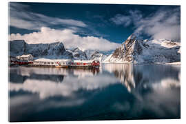 Akrylbilde Norway in winter