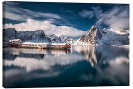 Lerretsbilde Norway in winter