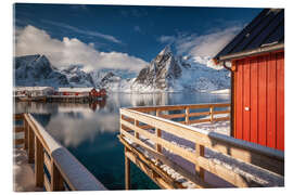 Acrylic print Winter Norway on the Lofoten Islands - Dennis Fischer