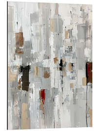 Alubild Struktur des Urbanen