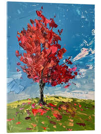 Acrylglasbild Herbstfarben im Wind - Michael artefacti