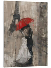 Obraz na aluminium Romance in Paris - Michael artefacti