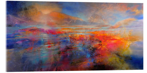 Obraz na szkle akrylowym Summer Dream - Sun pours over the land