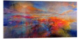 Obraz na szkle akrylowym Summer Dream - Sun pours over the land - Annette Schmucker