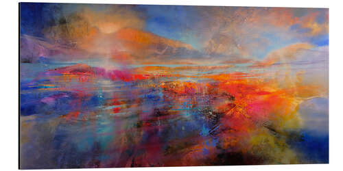 Obraz na aluminium Summer Dream - Sun pours over the land