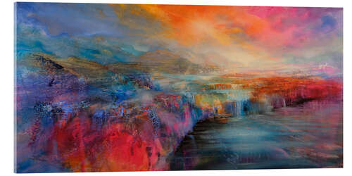 Cuadro de metacrilato New beginning - Wide coastal landscape