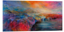 Cuadro de metacrilato New beginning - Wide coastal landscape - Annette Schmucker