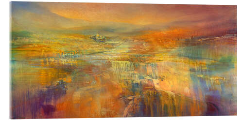 Acrylic print Never ending sunny days - Panorama