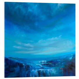 Akrylglastavla Blue Expanse - Annette Schmucker
