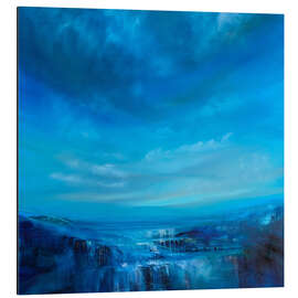 Aluminium print Blue Expanse - Annette Schmucker