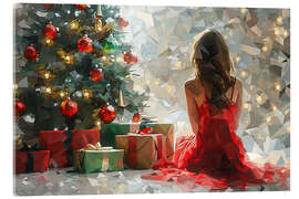 Akryylilasitaulu Waiting for a Miracle - Maria Tuzhilkina