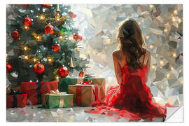 Wandsticker Warten auf ein Wunder