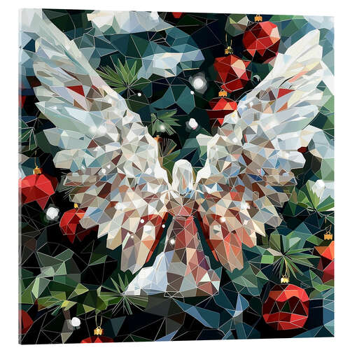 Akrylglastavla Christmas angel