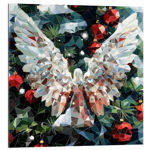 Stampa su plexi-alluminio Christmas angel