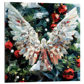 Stampa su plexi-alluminio Christmas angel