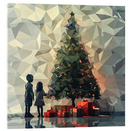 Akryylilasitaulu The Magic of Christmas - Maria Tuzhilkina