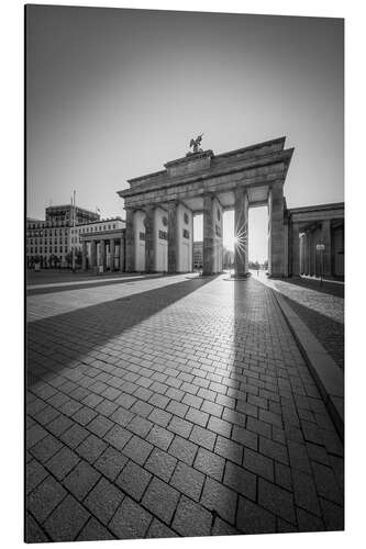 Tableau en aluminium Brandenburg Gate