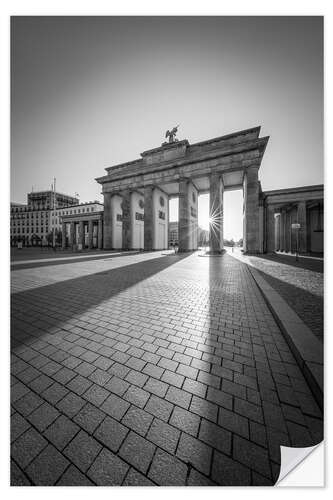 Muursticker Brandenburg Gate
